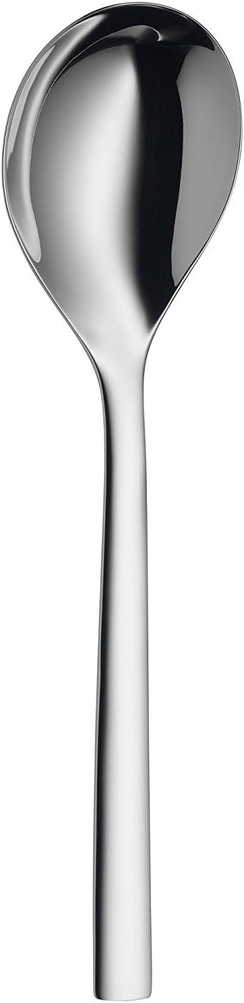 WMF Nuova Servierteile, Set4-teilig, Serviergabel, Servierlöffel und Salatbesteck 30 cm, Cromargan E