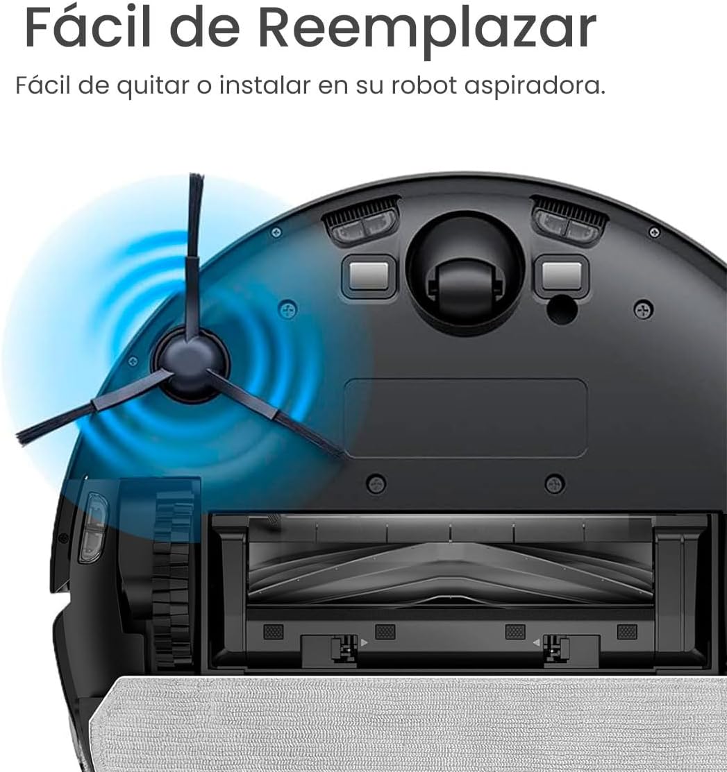 Dreame Ersatz-Seitenbürstenpaar für Dreame Staubsauger D9 Pro, D9 Max, L10 Pro, D10s Pro, D10s Plus,