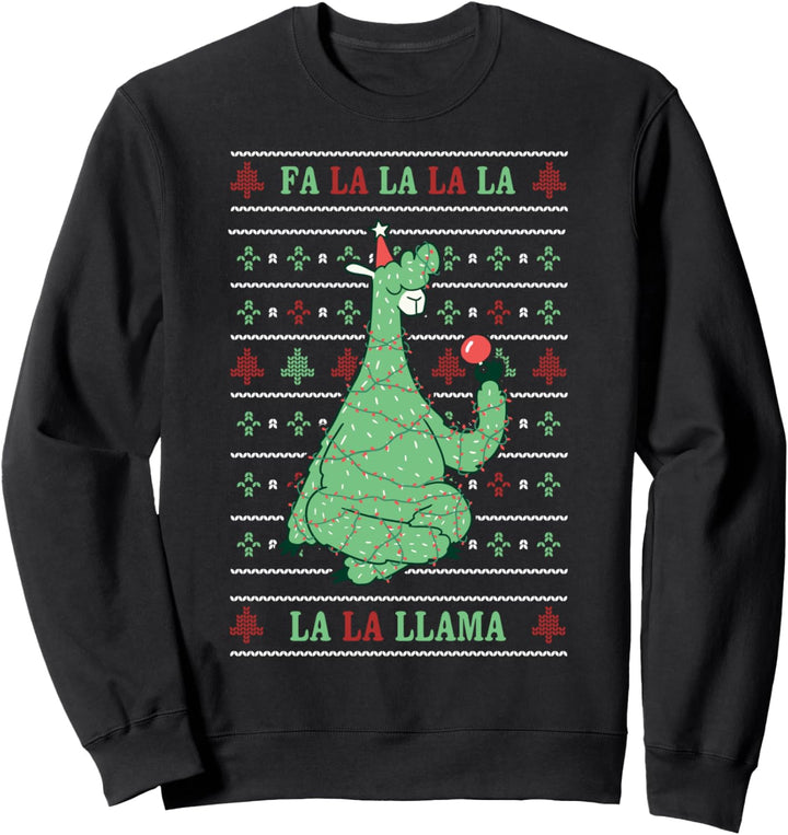 Llama Ugly Christmas Sweater Sweatshirt