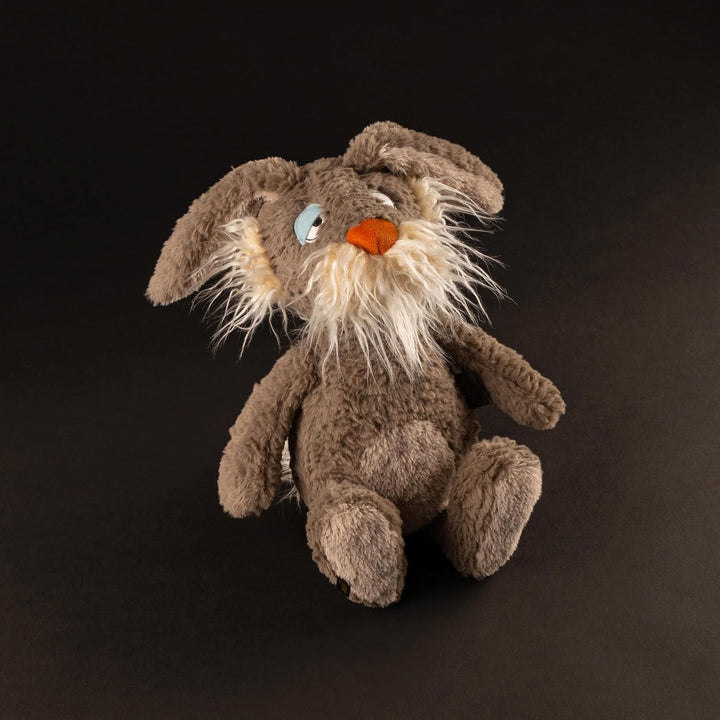 SIGIKID 38415 I waas nix Beasts Town Kinder und Erwachsene Kuscheltier empfohlen ab 3 Jahren grau Gr