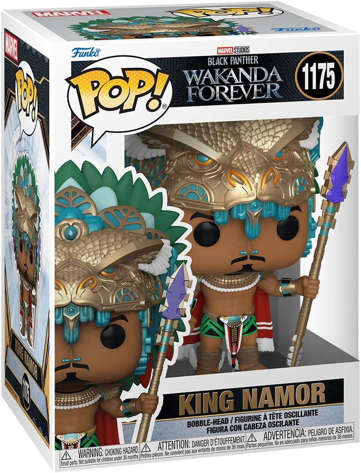 Funko Pop! Marvel: Black Panther: Wakanda Forever - King Namor - Vinyl-Sammelfigur - Geschenkidee -