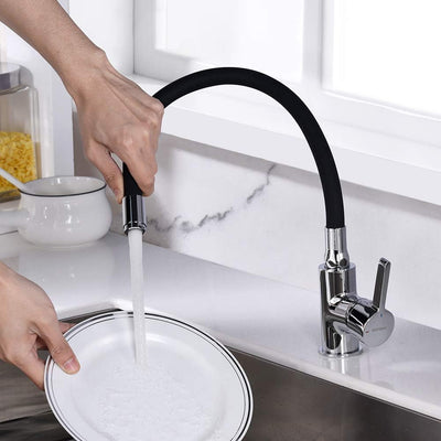 GRIFEMA GRIFERÍA DE COCINA-G4002-2 | Küchenarmatur - Wasserhahn Küche mit Flexibler Auslauf, Hoher A