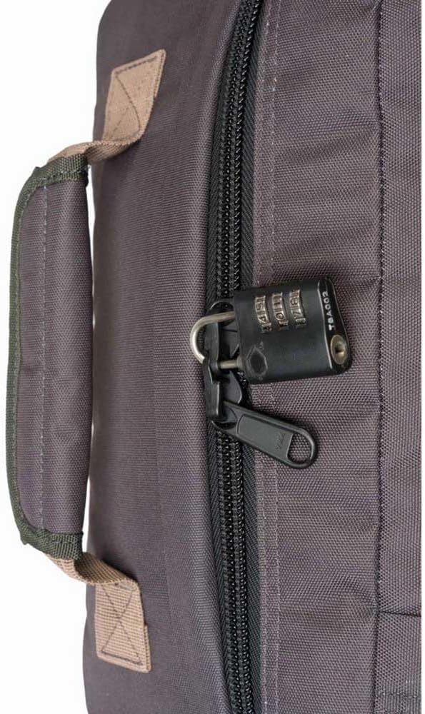 Cabin Zero Zaino Cabina 55 cm Con Spallacci Classic 44L CZ061801-Black Sand, Blau, Grösse Kabine, Ze