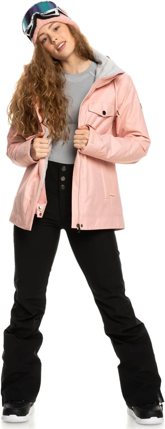 Roxy Damen Billie Jk Snowboardjacke M Mellow Rose, M Mellow Rose