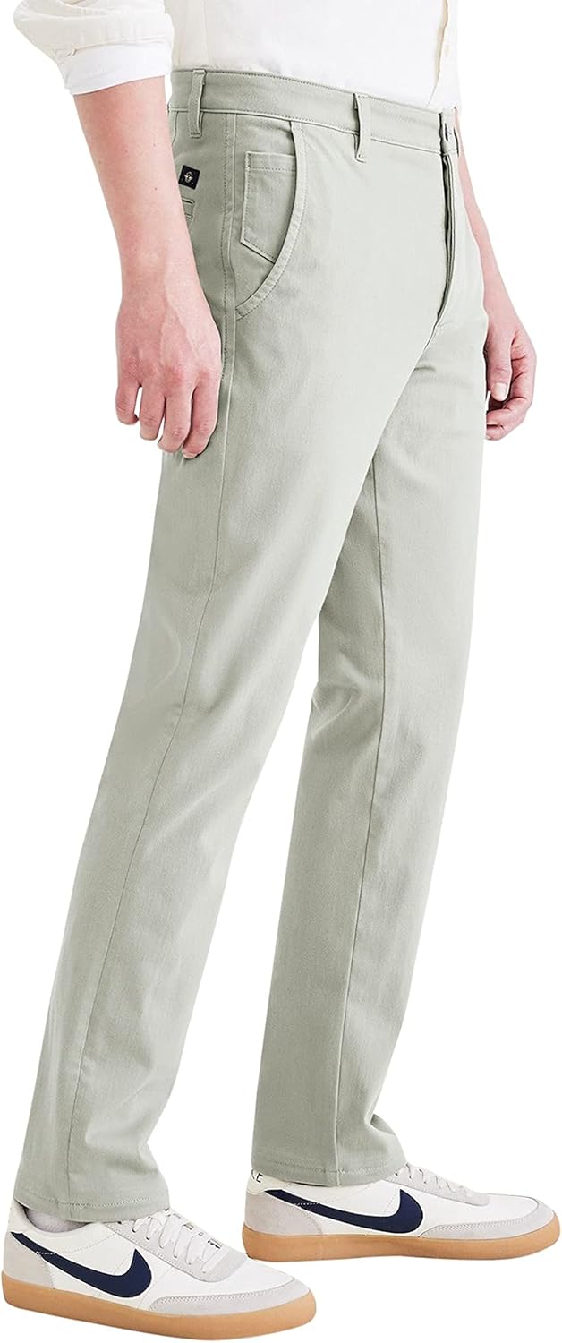 Dockers Herren Smart Supreme Flex Slim Hosen 31W / 32L Forest Fog, 31W / 32L Forest Fog