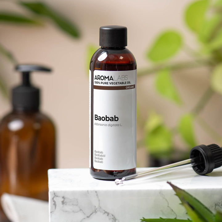 Bio Baobaböl (Adansonia digitata L) – kaltgepresst &amp; unraffiniert – 100% reines Pflanzenöl – 100 ml