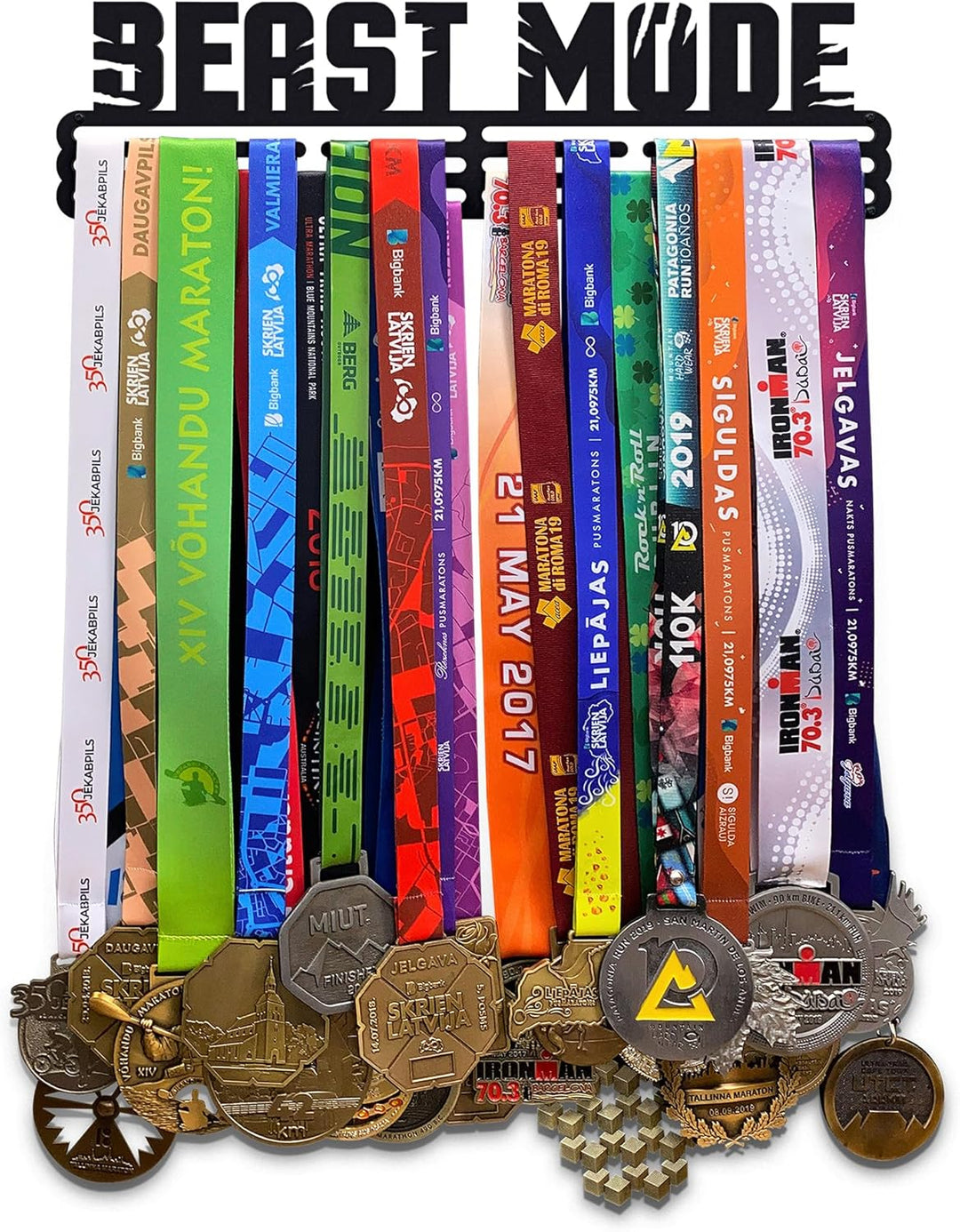 United Medals Beast Mode Medaillenhalter Stahl | Medaillen Aufhänger | Medal Hanger Holder Display R
