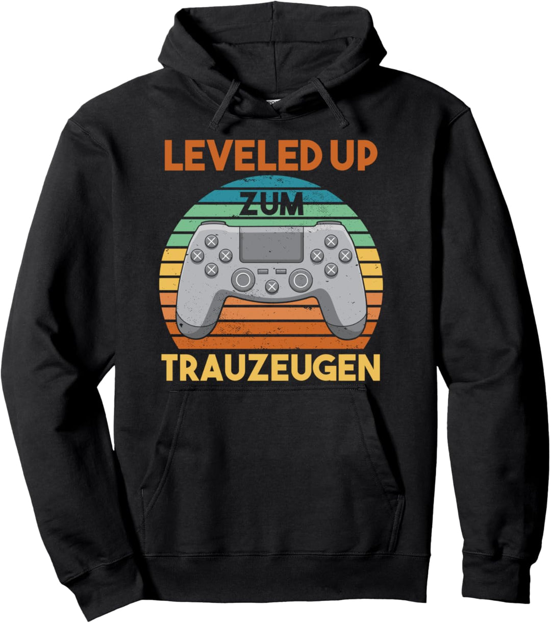Zocket Gaming Gamer Hochzeit Trauzeuge Pullover Hoodie