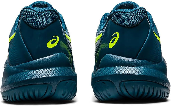 ASICS Herren Gel-Challenger 14 Schuhe 45 EU Restful Teal Safety Yellow, 45 EU Restful Teal Safety Ye