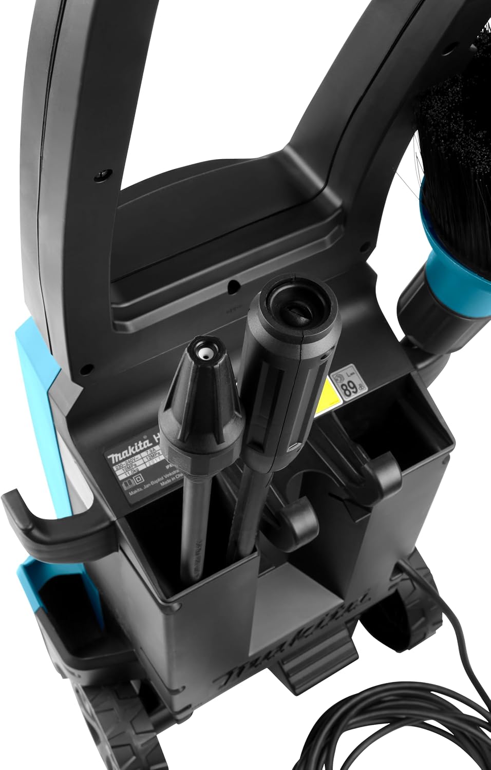 Makita HW1200 Hochdruckreiniger 120 bar mit selbstansaugender Pumpe, 1800 W, 230 V