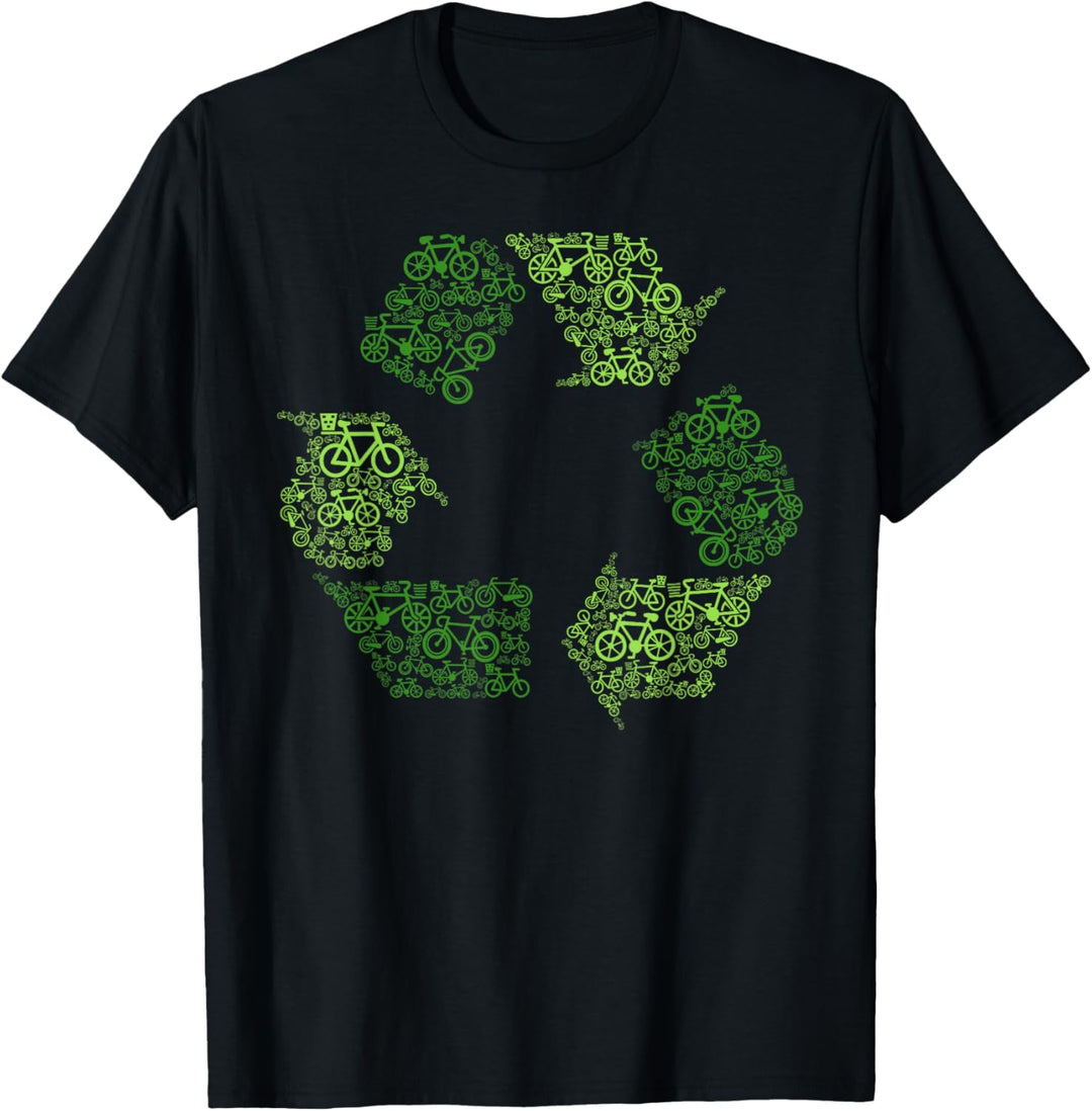 Recycling aus Bikes Bike Lover T-Shirt