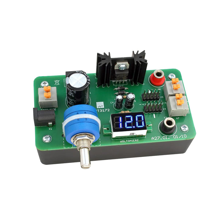 AVT3172 KIT DIY, Praktisches Werkstatt Netzteil, Bausatz, Elektronik-Bastelkit, Übungsplatine für An