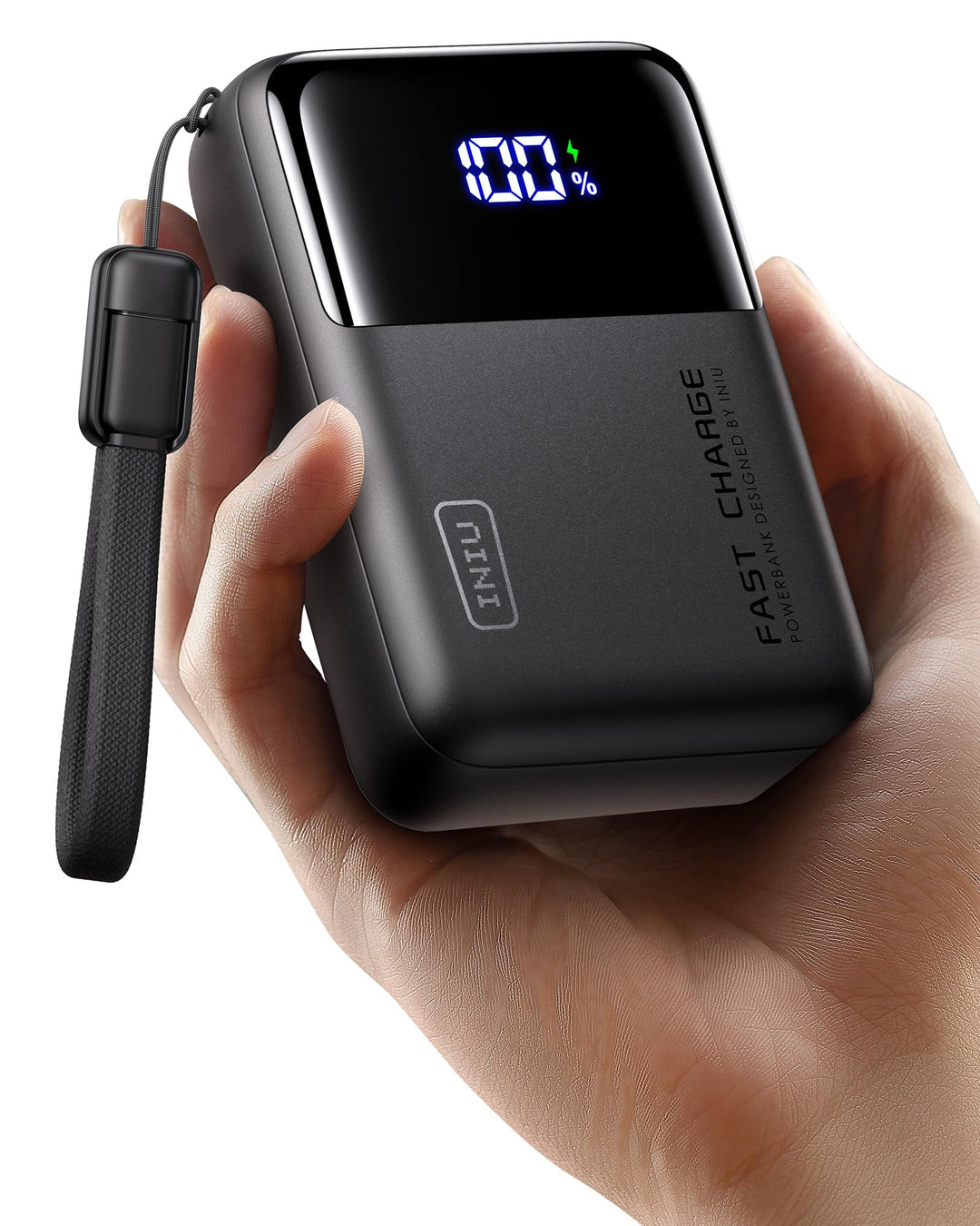 INIU Power Bank, 100W 25000mAh Powerbank Klein Aber Stark Phone & Laptop Externe Handyakkus USB C In
