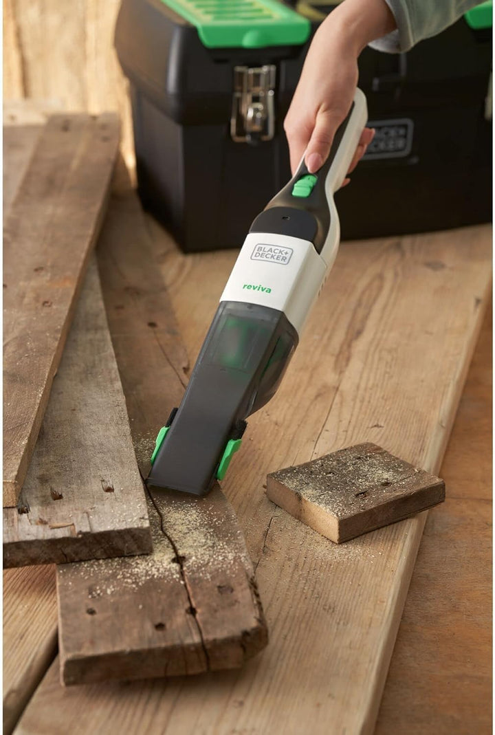 Reviva Handstaubsauger, Leistung 7,2 V, 2 Ah Lithium-Akku