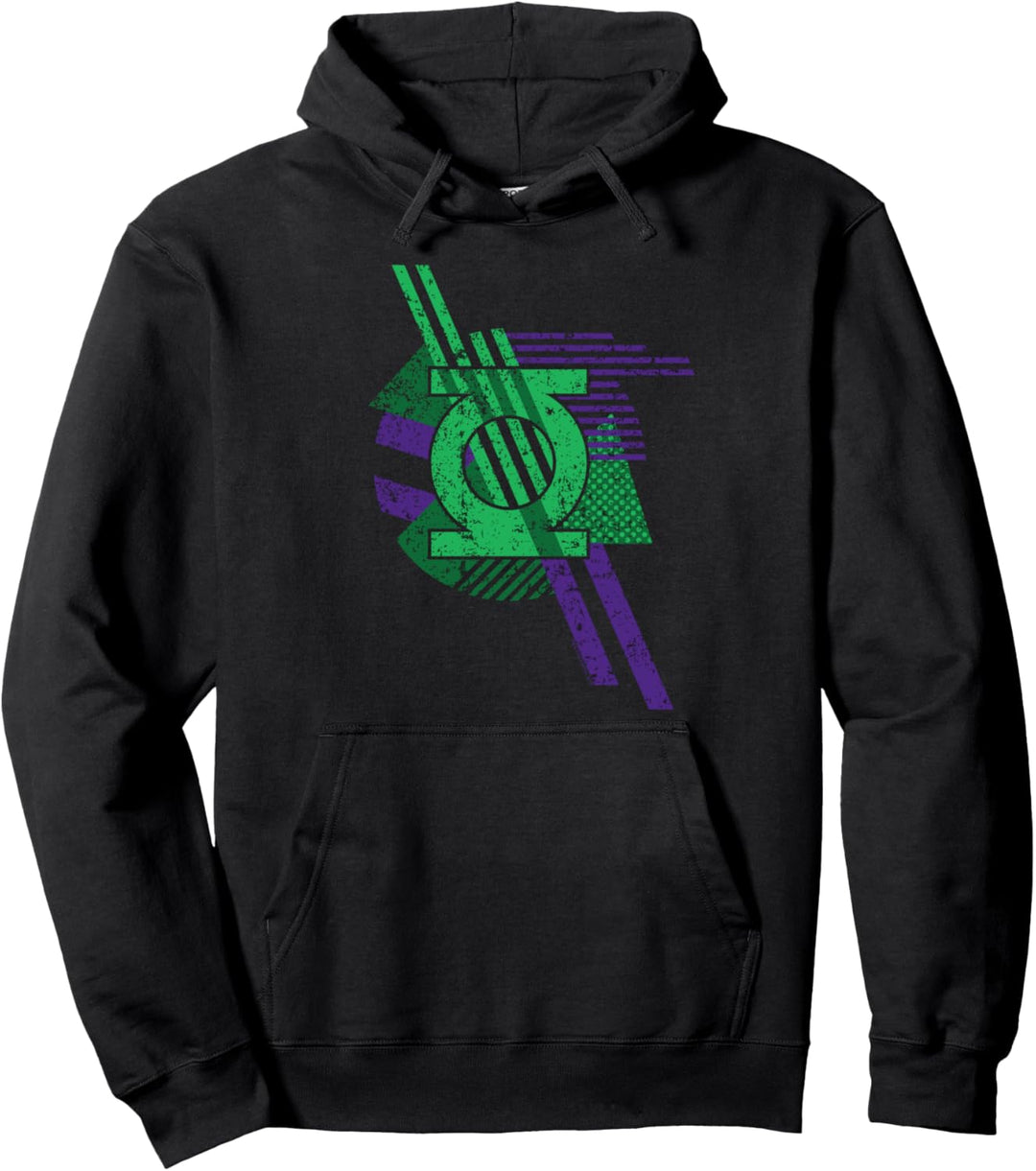 Green Lantern Shapes Pullover Hoodie
