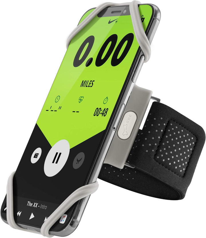 BONE Laufarmband, Sportarmband, iPhone-Halterung zum Laufen, universelles Lauf-Handy-Armband für App