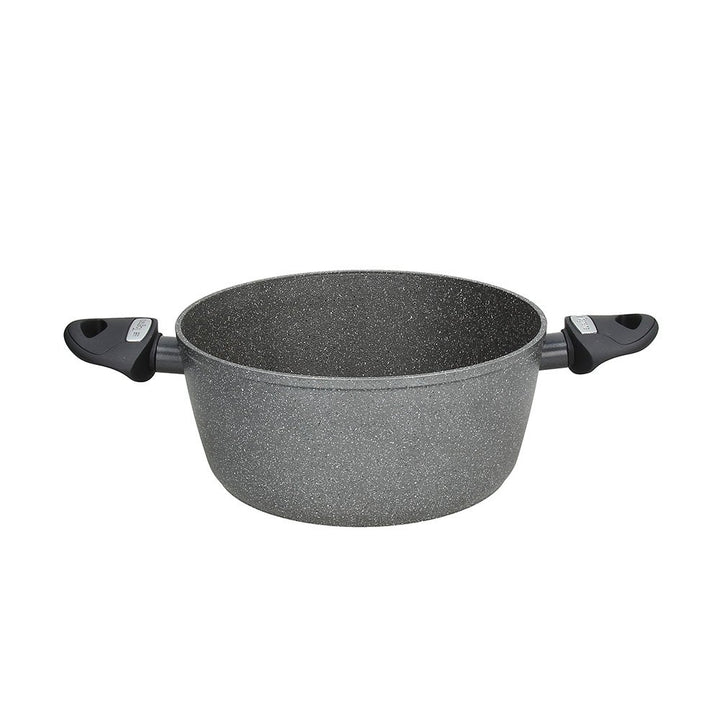 Tognana WI75814AMNF Kasserolle mit 2 Griffen Mythos, Aluminium, Grau, 20