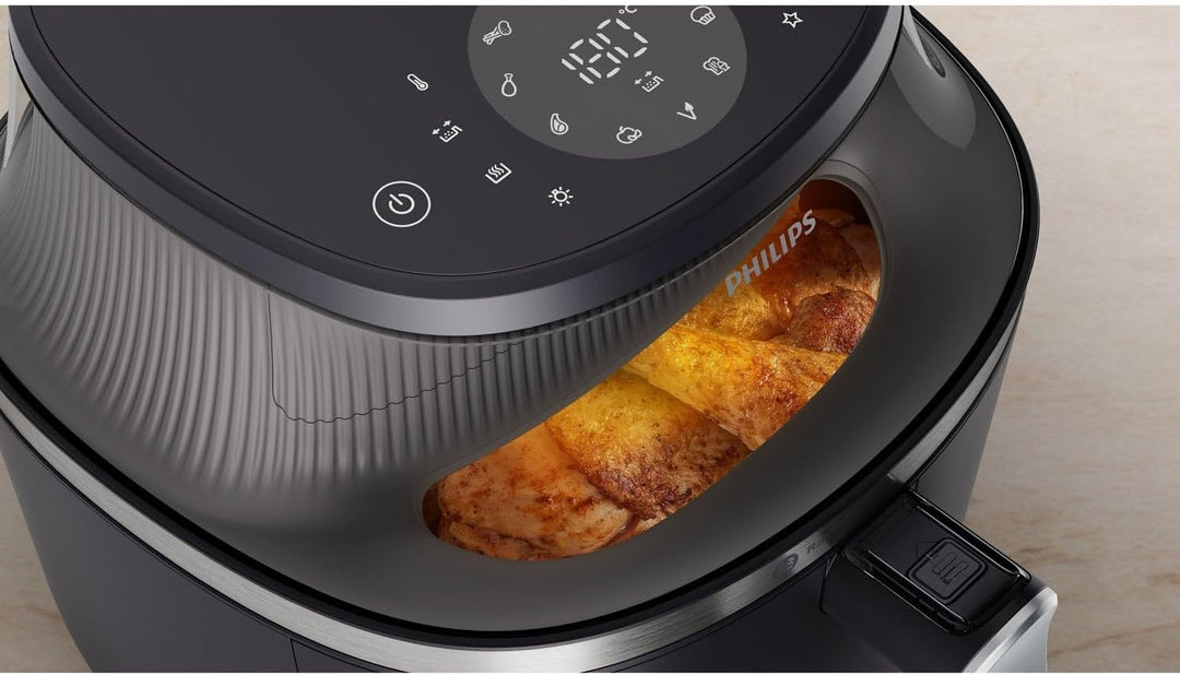 Philips Air Fryer Series 3000 NA331/00, 6.2 l, RapidAir Plus Technology, 1700 W, Black