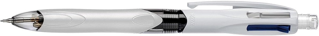 BIC 4 Farben Kugelschreiber Set 4 Colours 3+1HB, mit Bleistift, 12er Pack, Ideal für das Büro, das H