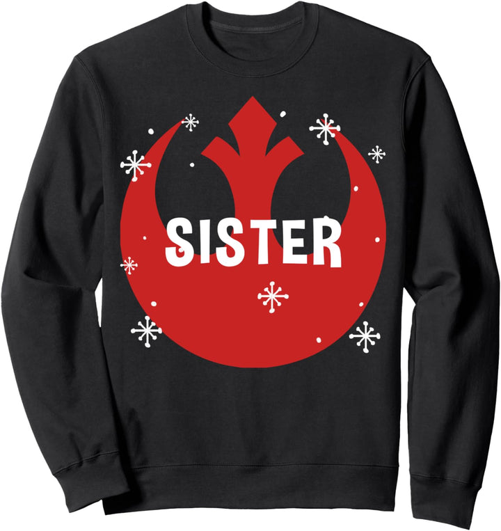 Star Wars Christmas Rebel Sister Sweatshirt