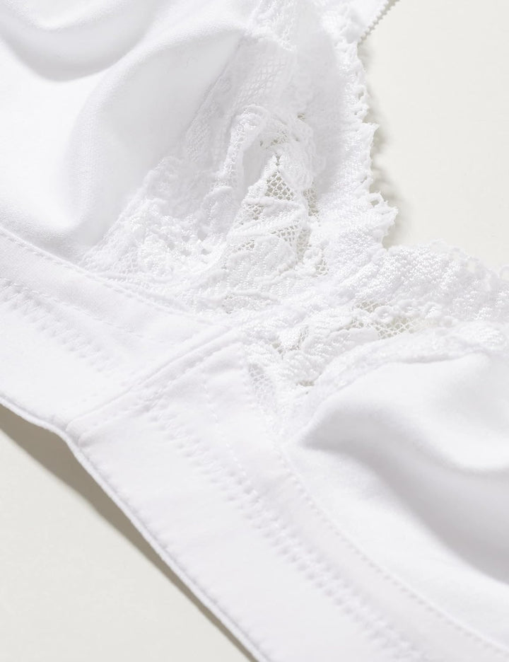 Damart Damen Soutien-Gorge Maintien BH, Weiss (Blanc 01010), 80C (Herstellergrösse: 95C)