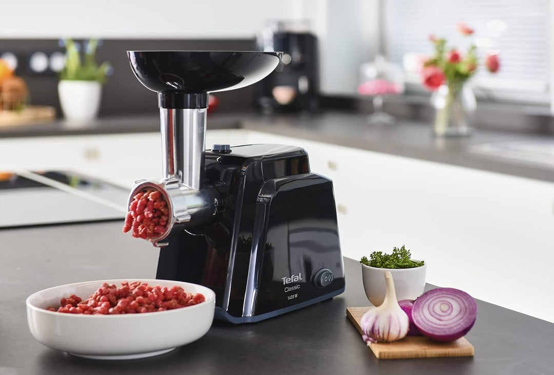 Tefal NE105838 Mincer 1400 W Black Stainless Steel
