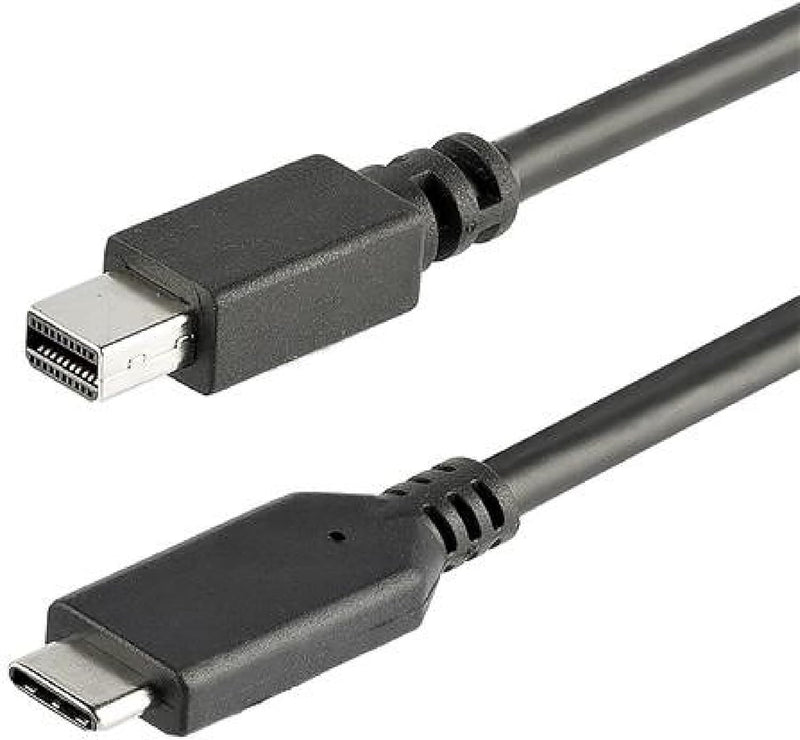 StarTech.com 1,8m USB-C auf Mini DisplayPort Kabel - USB C zu mDP Kabel - 4K 60Hz - Schwarz (CDP2MDP