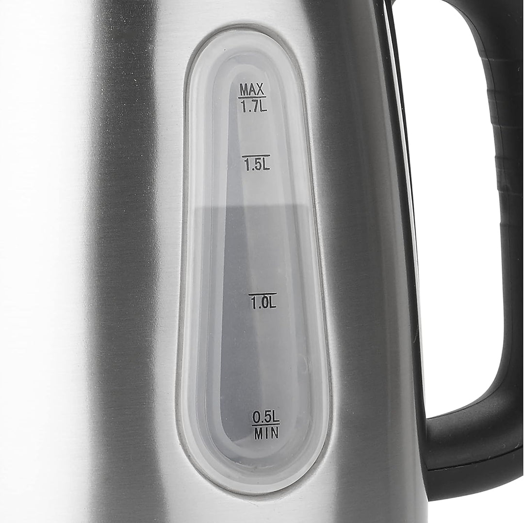 Tristar WK-3373 Wasserkocher und Heisswasserspender, 2200 W, silber Silver, Silver
