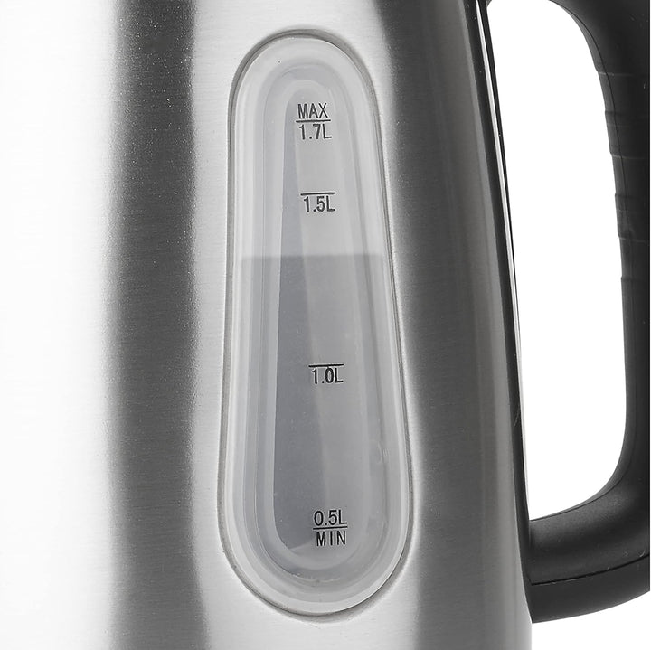 Tristar WK-3373 Wasserkocher und Heisswasserspender, 2200 W, silber Silver, Silver