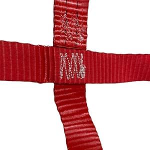 lasiprofi Zurrnetz für Kisten und Paletten 1,30 x 0,90 Meter Rot