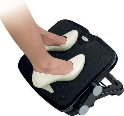 StarTech.com Schreibtisch Fussstütze - Ergonomische Fussauflage - Höhen und Winkel verstellbar - Fus