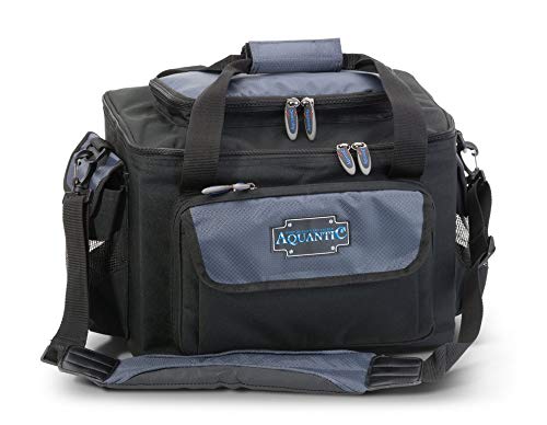 Aquantic Lure XL Köderorganizer mit Köderbox, viel Stauraum für Säulen und Vorhänge, Material: 100%