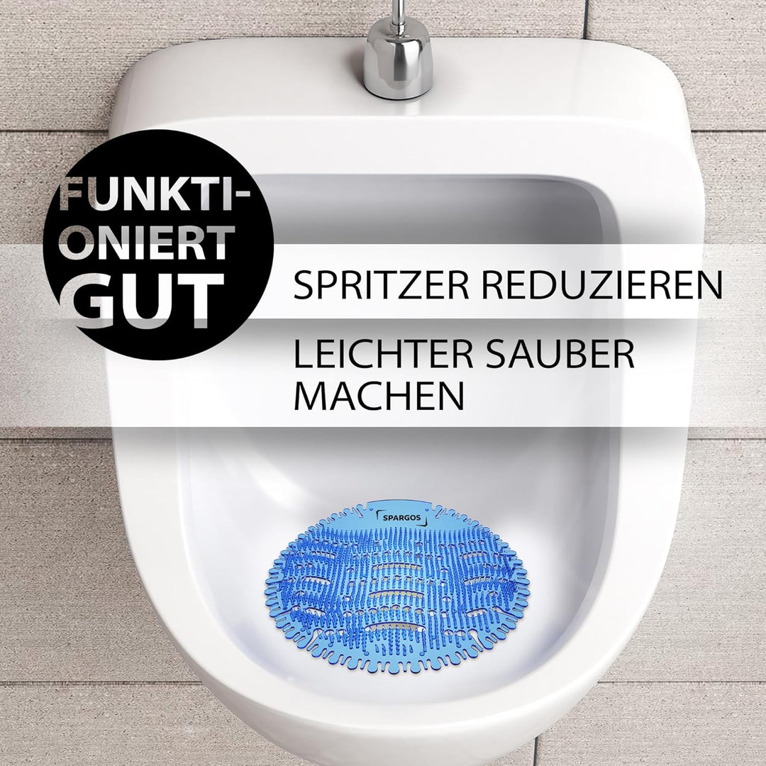 Urinalsieb mit Duft 12er-Pack Urinal Stein Spritzschutz Geruchsschutz für Toiletten im Badezimmerbür