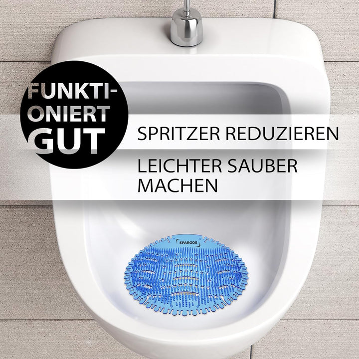 Urinalsieb mit Duft 12er-Pack Urinal Stein Spritzschutz Geruchsschutz für Toiletten im Badezimmerbür