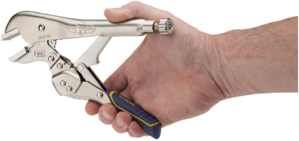 Irwin Fast Release 10R Gripzange 250 mm, gerade Backen, Spannweite 48 mm, ProTouch 2K-Griff, T01T, 2