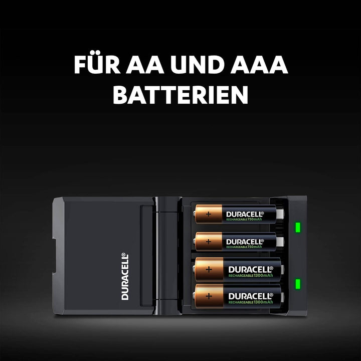 Duracell 45 Minuten Batterieladegerät, 1 Stck.