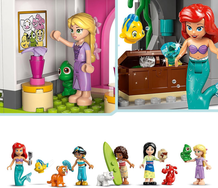 LEGO ǀ Disney Princess Schloss & königliche Haustiere – Set mit detaillierter Innenausstattung – ink