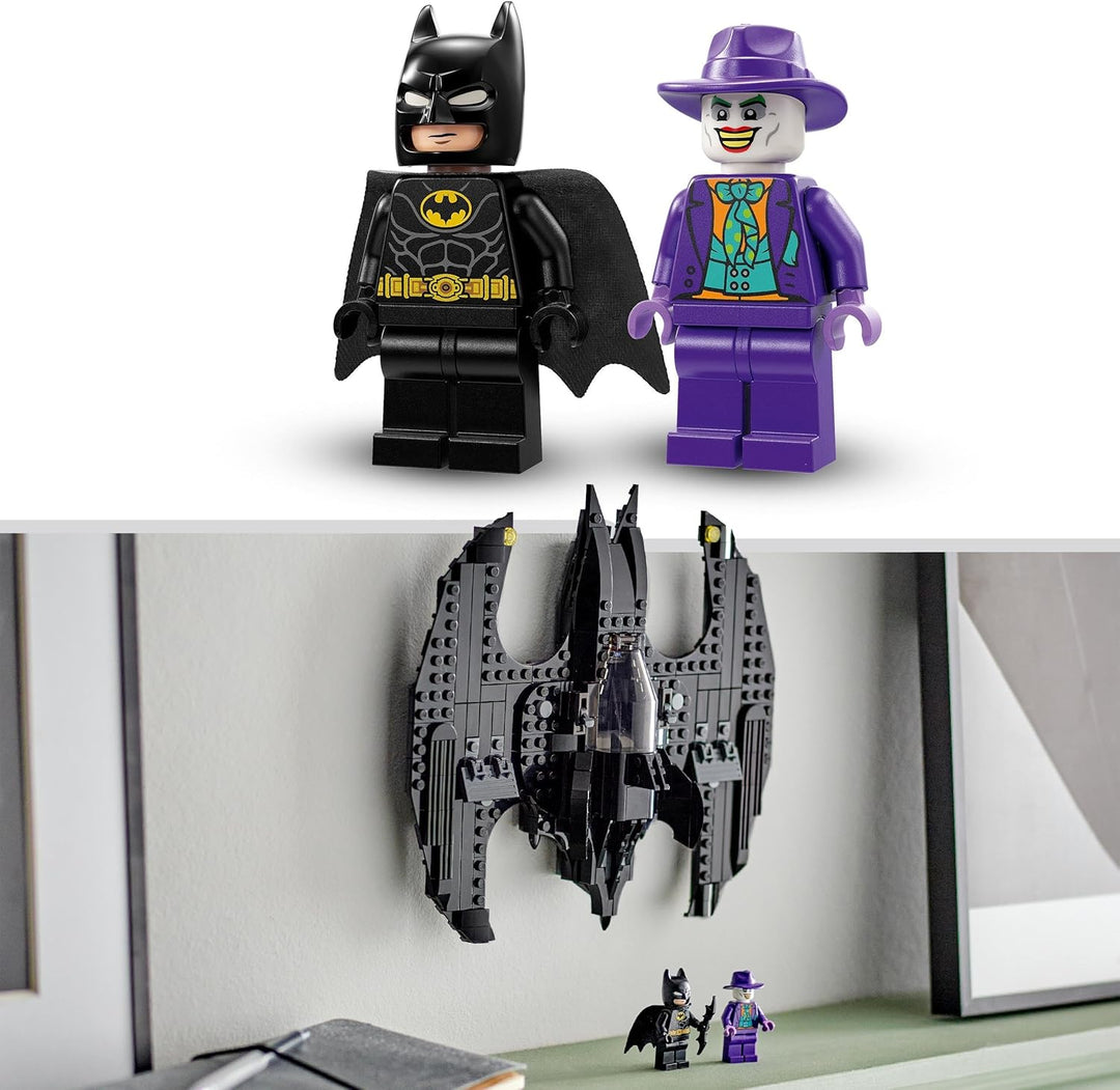 LEGO 76265 DC Batwing: Batman vs. The Joker, ikonisches Flugzeug-Spielzeug aus dem Film von 1989 mit