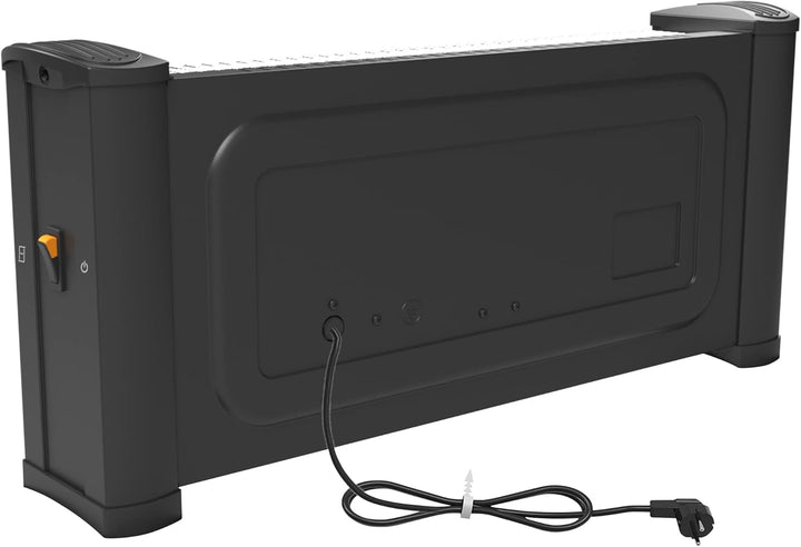 ICQN Infrarot Standheizstrahler, Für Räume bis 9m², 900 W, IP20, Elektroheizung, 135 Zentimeter Kabe