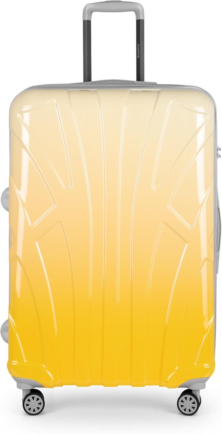 suitline - 3er Koffer-Set, TSA, S M & L Safari Sunrise S-8801M-SAS Safari Sunrise SET, Safari Sunris