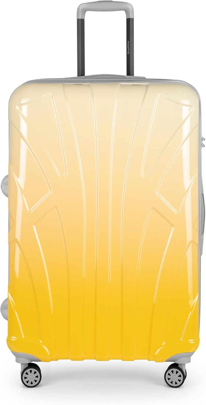 suitline - 3er Koffer-Set, TSA, S M & L Safari Sunrise S-8801M-SAS Safari Sunrise SET, Safari Sunris