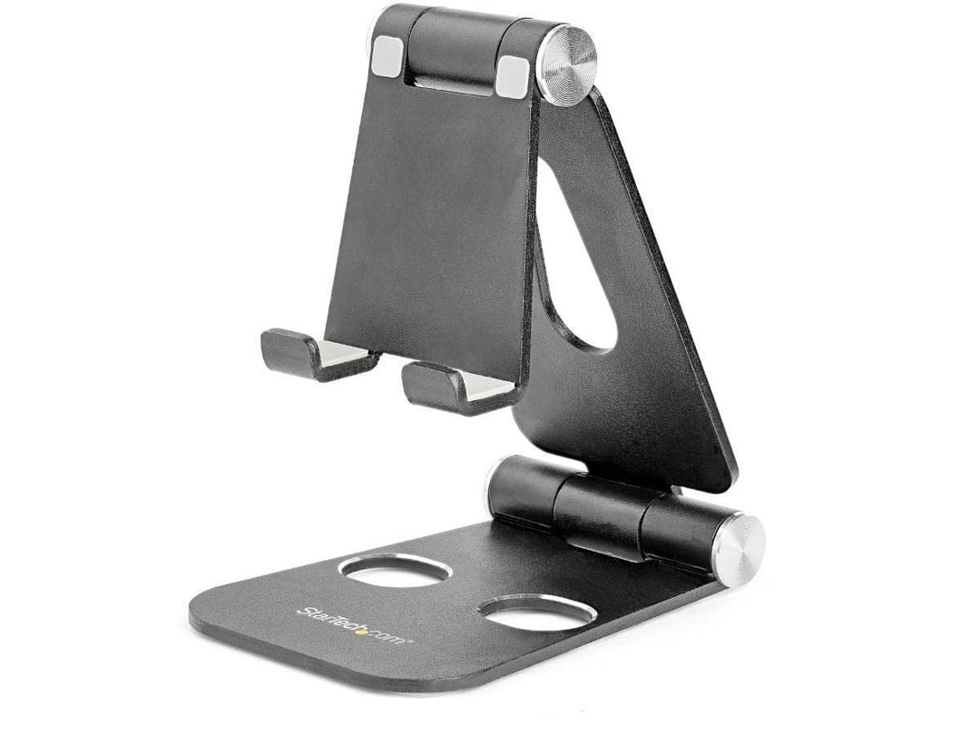 StarTech.com Handy und Tablet Halterung (Faltbar, Tablet- / Handyständer, Multi-Winkel, Smartphone H