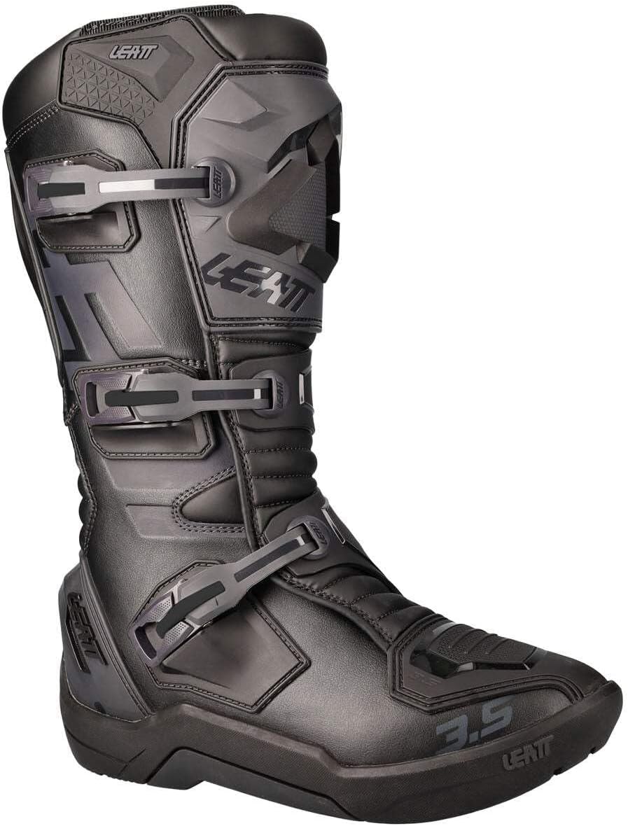 Leatt Motocross-Stiefel 3.5 Schwarz 44.5 EU Schwarz, 44.5 EU Schwarz