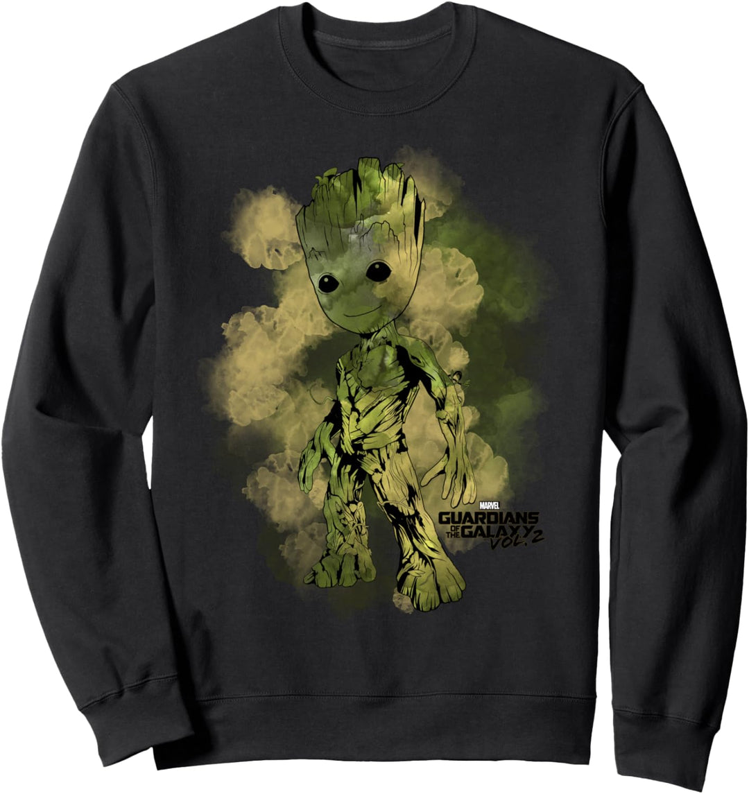 Marvel Groot Guardians of Galaxy 2 Smudge Sweatshirt