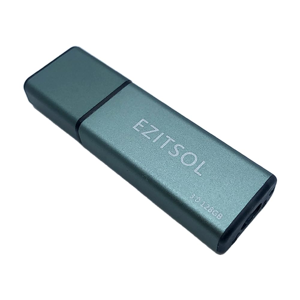 USB-Flash-Laufwerk mit physischem Schalter, Schreibblocker-Schutz, 128 GB exFat USB 3.0, High-Speed