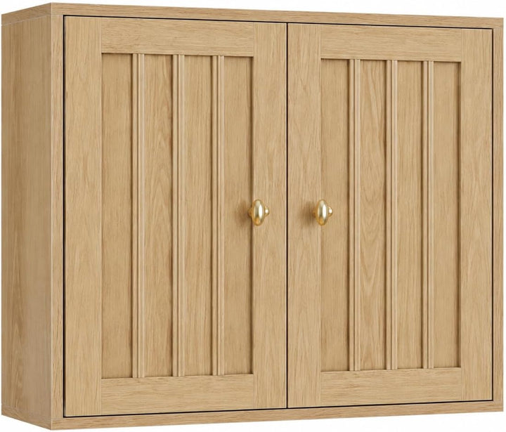 Semiocthome Hängeschrank Bad, Geeignet Als Badezimmerschrank Hängend Für Bad Und Flur, 56(H)×20(B)×6