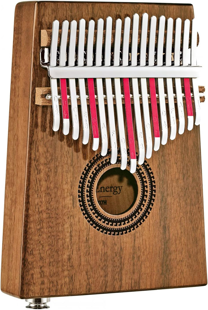 Meinl Sonic Energy PKL1707H Kalimba mit Tonabnehmer Pickup Daumenklavier + keepdrum Schlüsselanhänge