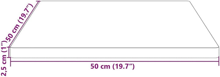 vidaXL Tischplatte, Ersatztischplatte für Couchtisch Beistelltisch, Esstischplatte für Restaurants C