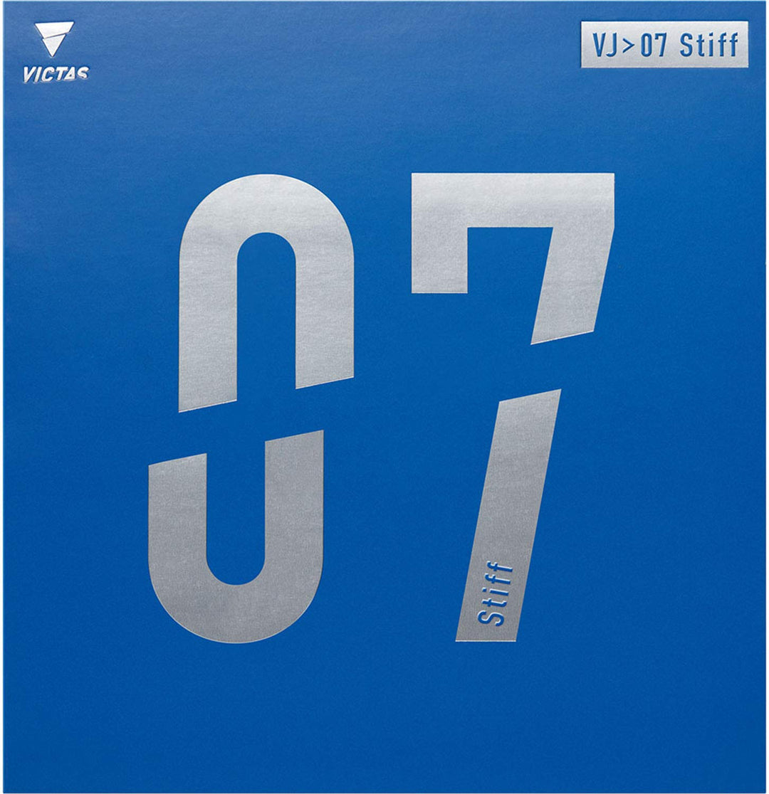 VICTAS Belag VJ > 07 Stiff Schwarz 2,3 mm, Schwarz 2,3 mm