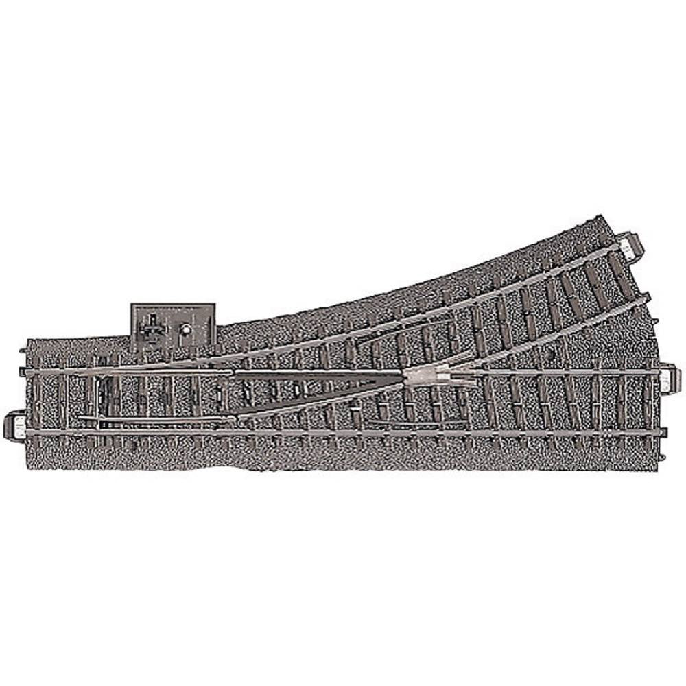 Märklin 24611 – Handweiche links, C-Gleis, Spur H0, Länge 188,3 mm